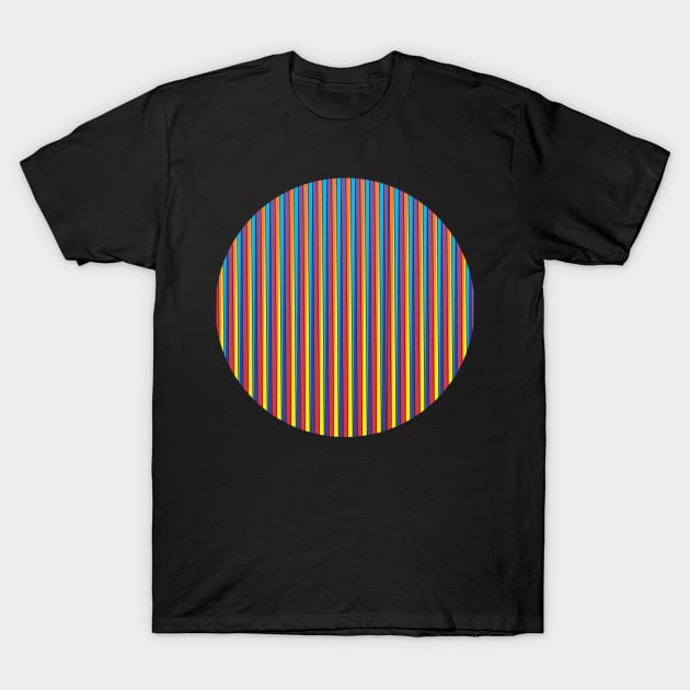 Rainbow Circle T-Shirt by yayor